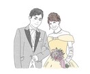 シンプルで可愛い お洒落なイラストを描きます 可愛いウェルカムボードを作りたい方必見！ イメージ3