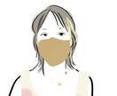 シンプルSNSアイコンお描きします ほどよいデフォルメであなたの魅力を凝縮して伝えます イメージ6