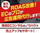 楽天市場-ROASが停滞中の方-RPP代行します ECのプロが最適な方法で運用し売上向上に貢献します イメージ1