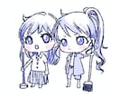 あなた様を【おチビ】キャラクターにします 赤ちゃんから大人まで【より可愛く♡格好良く⭐︎】描きます イメージ8