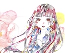 歌ってみた用のオリジナルサムネを描きます アナログで差別化必須⭐︎SNSでの宣伝サービスもします！ イメージ2