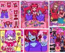 お好みのアイコン作成します 色々な絵のタッチでお好みのアイコン作成いたします！ イメージ1