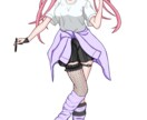 一枚絵ご依頼承ります。ます 女の子キャラクターが得意です。 イメージ1