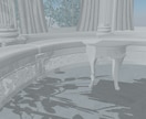 VRChat向け３Dスタジオ２面を制作します 【プロモデラー制作】VRChat向け二面背景スタジオ イメージ4