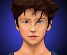 写真をもとにカッコいいイラスト描きます アイコン、ビジネス利用、記念日などにいかがですか。 イメージ1