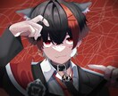 アイコン、キャラデザ、立ち絵等お届けします 雰囲気あるイラスト制作致します！ イメージ5
