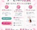 LP制作！プロのデザイナー集客魅せるデザインします ⭐︎完全オリジナル⭐︎予約や注文の入るHPランディングページ イメージ2
