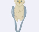 愛嬌たっぷり！ゆるかわな猫の似顔絵イラスト描きます 特別な記念日やペットを飼っている方へのプレゼントに！ イメージ3