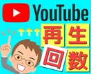 YouTube再生回数を1000～まで拡散します 目標の再生回数に達するまで広範囲に拡散し続けます イメージ1