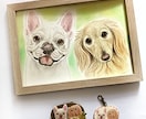 うちの子似顔絵とブローチ／キーホルダー作ります 写真には残らない、そのコらしさを原画とブローチに イメージ6