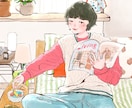 ストーリーを感じる、情緒豊かな一枚絵 描きます 日常風景の中の 温度やにおいまで伝わってくるような一枚絵。 イメージ3