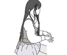 シンプルなイラスト描きます 淡い色味がお好きな方におすすめ イメージ2