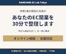 ネットショップ・EC開業の相談に乗ります 年商1億の現役社長がAmazon・楽天の始め方を解説 イメージ1
