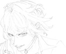 目で魅せる！イラスト・アイコン制作承ります 繊細でしっとりした絵柄が得意です！ イメージ7