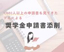 各種奨学金申請書を添削します 奨学金申請書の作成に悩んでいる方へ！ イメージ1