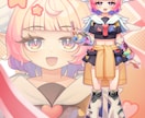 キャラクターの立ち絵を制作します 配信活動や創作キャラ、SNS用素材等で立ち絵が必要な方へ イメージ6