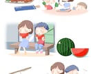 商用利用OK！かわいい絵柄の広告漫画を描きます パンフレットや広告等に！幅広い年代の方に好かれる絵柄です。 イメージ9