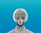 世界観重視｜SNS活動向けイラスト制作します 中性的・ダーク・可愛い雰囲気が好きな方へ イメージ6