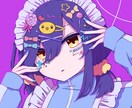 ポップで可愛いキャラクターイラストを制作します アイコンや個人鑑賞など、様々なシーンに活用可能です！ イメージ7