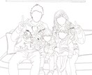 おしゃれな似顔絵アイコン描きます 写真を模写してアイコンを制作します！待ち受け画面にも◎！ イメージ4