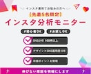 モニター価格｜インスタ分析レポート作成します 先着5名限定｜まずは原因を明確にしたい方へ イメージ1