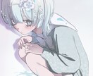 暖かい雰囲気で可愛い表情の女の子を描きます サムネ、コテキャ、アイコン、イラスト、可愛いイラスト描きます イメージ3