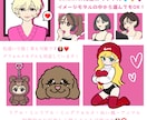 ポップなSNS用アイコン描きます 写真から描けます♡オリジナルで個性が輝くデフォルメ似顔絵 イメージ2