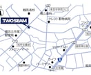 シンプルな地図・マップを3,000円で作成します 住所だけからでも作成可能！修正は何度でも！ イメージ10