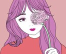インスタやブログの、オシャレアイコン描きます おしゃれで可愛い似顔絵をお探しのあなたに★     イメージ1
