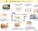 快適と心地よい空間に。１LDKコーディネートします コンパクトマンション、リビングダイニングのコーディネート イメージ2