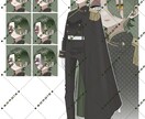 TRPGやSNSアイコン等に使える立ち絵制作します キャラクターの個性が活きる可愛い立ち絵が得意です イメージ3