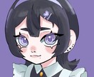 アイコンや立ち絵を描きます アイコンやグッズに使えるキャラクターイラストを描きます イメージ1