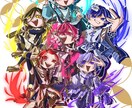 お洒落で目を惹くアイコン描きます 可愛いもかっこいいも描けます！SNS等に使用可能です。 イメージ5