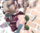 ハイクオリティなイラストをお届けします 可愛いかっこいい銃器少女も得意です イメージ2