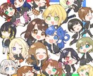かわいいイラスト制作します アイコンや一枚絵、ミニキャラ等に イメージ5