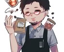 SNSで使用できるアイコン描きます SNSで使用できる、丸っこいキャラアイコンが得意です☺︎ イメージ1