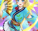 人物メインでイラスト描きます オリキャラ大歓迎！キャラデザが必要な方も相談してください。 イメージ2
