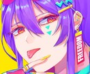 SNSで使えるオリジナルアイコン制作します 貴方様の考えたキャラクターなどご要望に合わせてお作り致します イメージ6