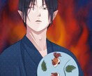 使用用途に合わせたイラストオーダー承ります かっこいい、美しい、かわいい、和風、オリジナルキャラ等 イメージ2