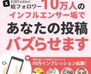 あなたの投稿をバズらせます 50万インプレッションするまで拡散致します！ イメージ1