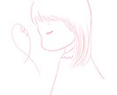 線だけのイラストをオーダーメイドいたします 線だけで書くゆるふわイラストを作成いたします！ イメージ2