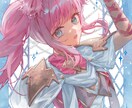 綺麗で繊細な絵柄でイラスト制作承ります 一枚絵、立ち絵、背景など、幅広くお描きします。 イメージ10