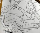 あなたの構想を漫画風フルカラーイラストにします おおざっぱな設定でも御協力させて頂きます。 イメージ8