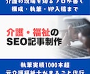 介護・福祉のSEO記事を入稿まで一括対応します SEO記事1000本超・現場11年の介護福祉士が執筆 イメージ1