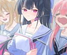 繊細で透明感のある可愛いイラストを制作します 目を引くsns映えした女の子をお描きします。 イメージ4