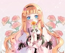 一枚絵制作いたします 配信用、歌ってみたサムネイルなど、お任せください！ イメージ4