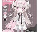 可愛いSDイラスト描きます 全身イラストは小物一つお付けします イメージ10