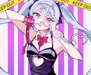 可愛いオリジナルイラストを制作します 透明感ある可愛い女の子を描きます！SNSアイコン・推し活など イメージ4