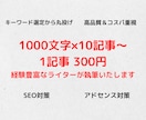 格安でブログ記事を10記事ライティングを行います 駆け出しの方やコストを抑えたい方へ イメージ1