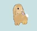 かわいいペットを描きます。ます 私の絵スタイルで業務用にかわいいイラストを書きます。 イメージ1